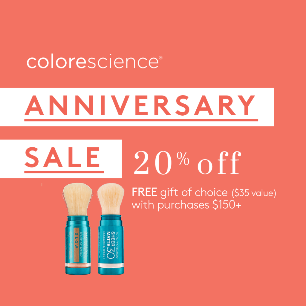 Colorescience Anniversary Sale Coral 20% Off