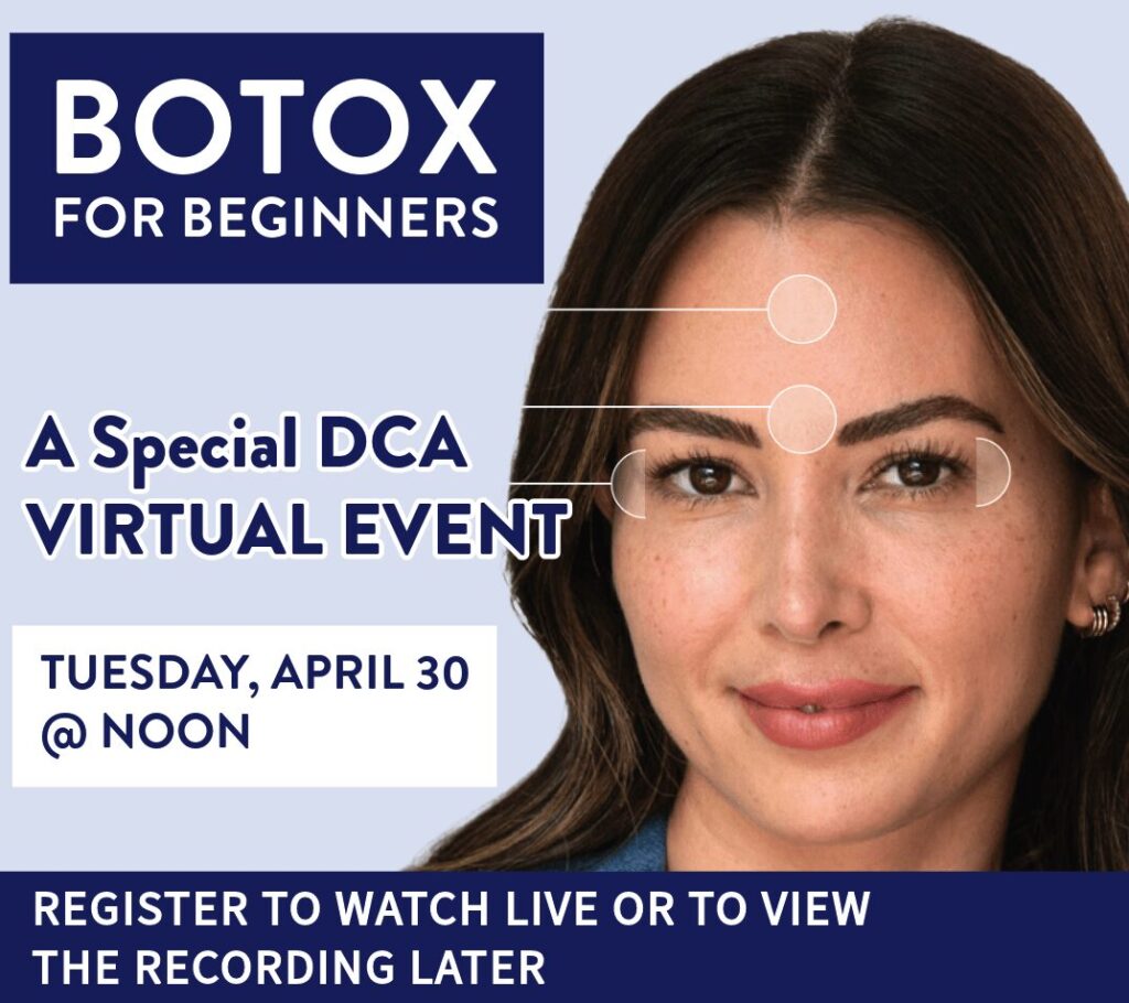 Botox for Beginners Virtual Event Dermatology Center of Atlanta