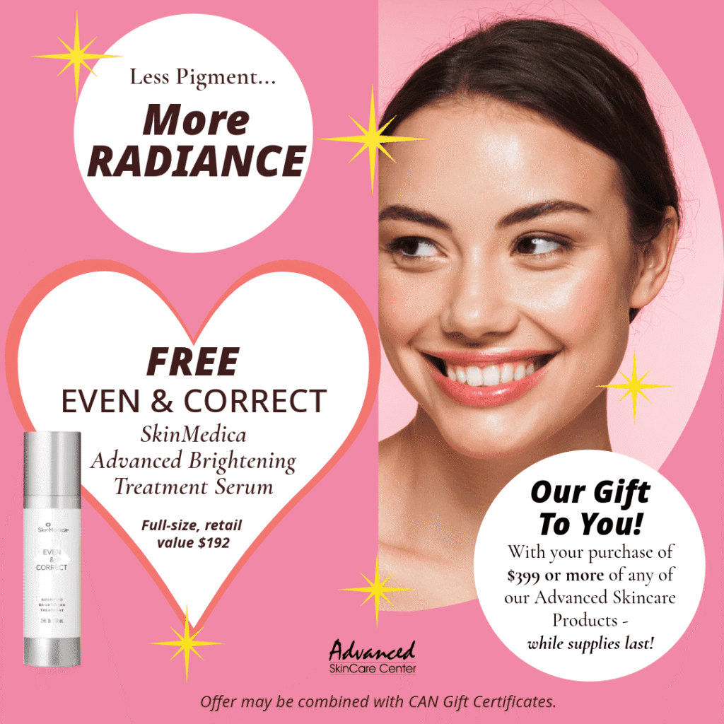 Free SkinMedica Even Correct Serum with Purchase