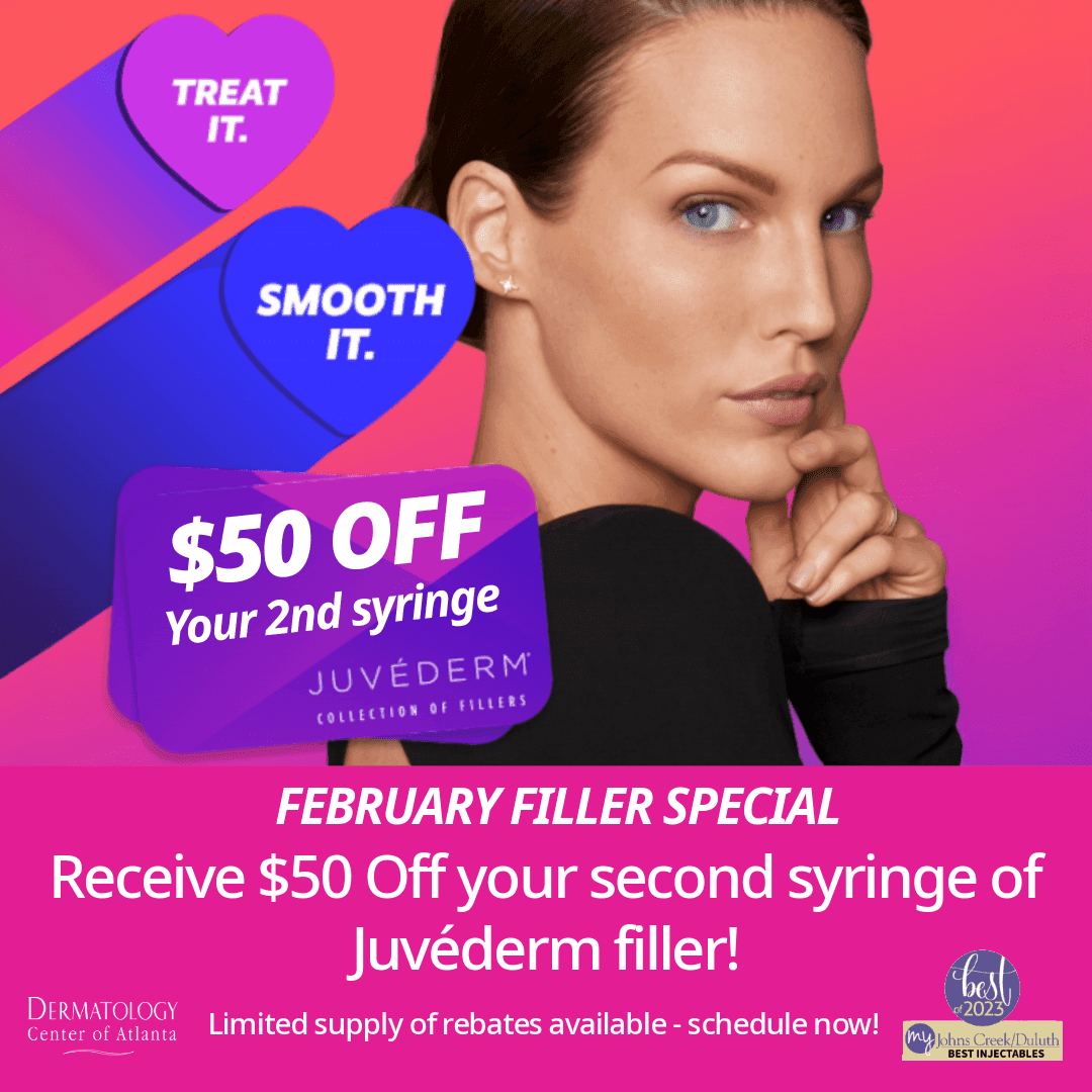 February Filler Special $50 Off Juvederm