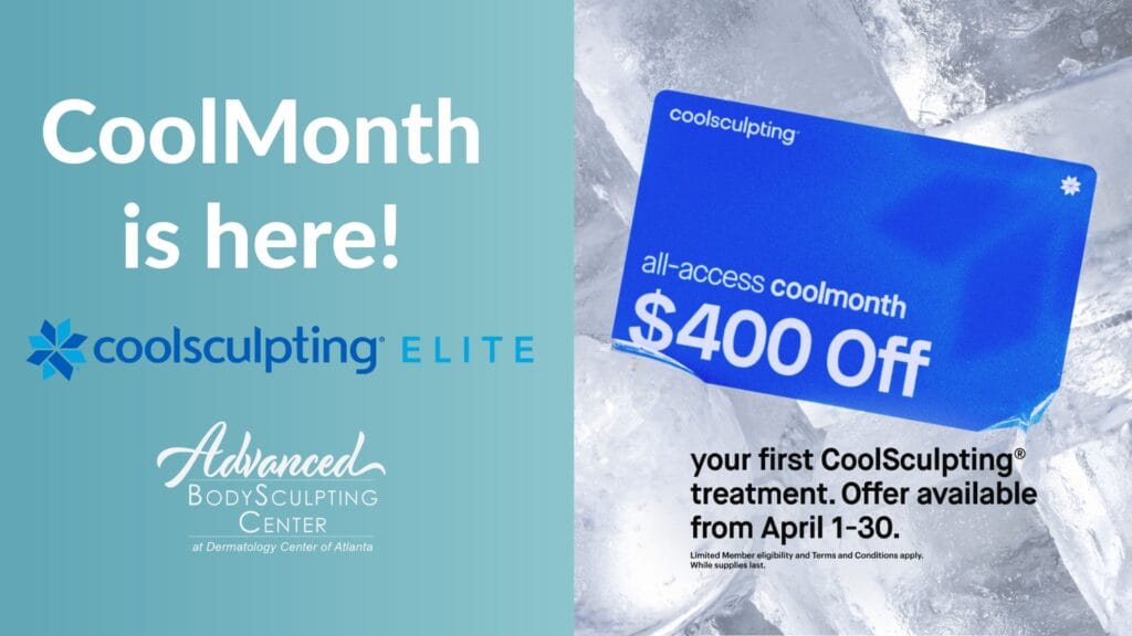 Cool Month 400 off coolsculpting