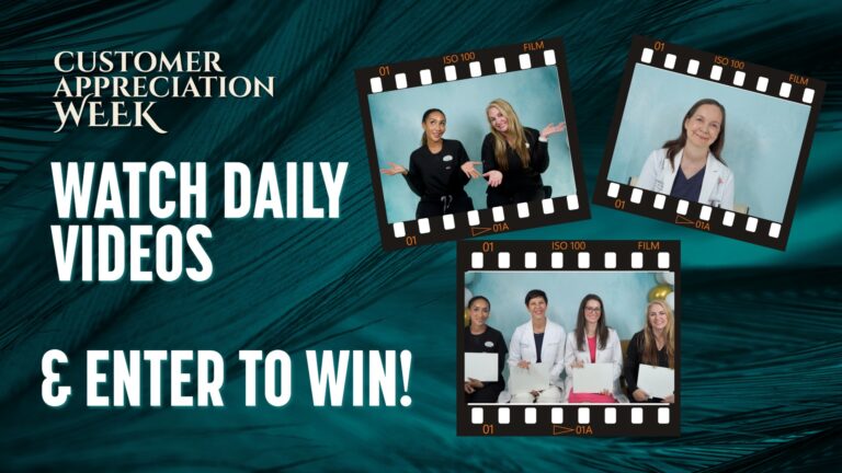 Customer Appreciation Week videos and prizes