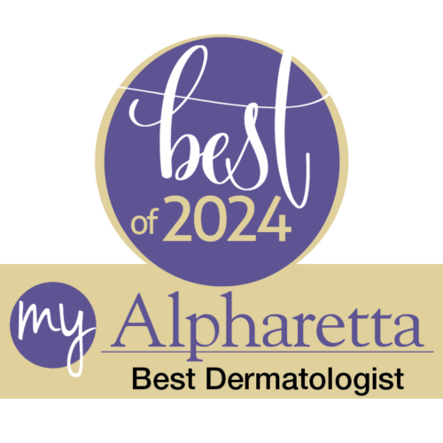 My Alpharetta 2024 Winner Best Dermatologist_dermatology-center-of-atlanta Winner Badge